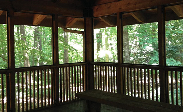 Pavilion Rental at Woodlands Garden